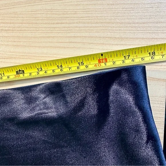 Alcea Rosea Satin Bias Cut Midi Skirt Sz XXL - Picture 6 of 11